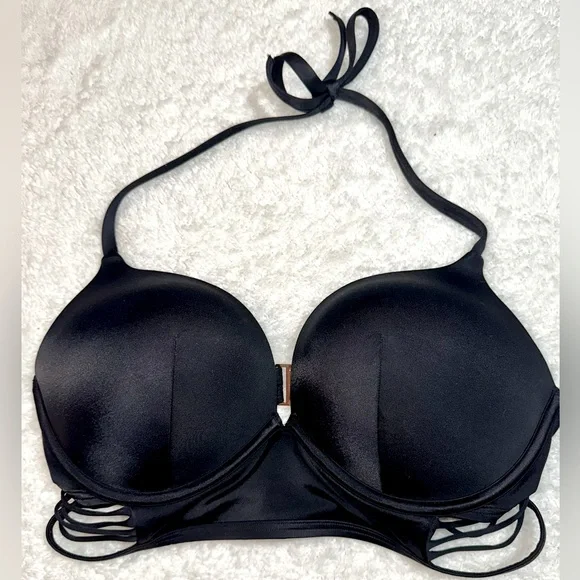 Victoria’s Secret size 34D push-up, black swimsuit top. Perfect condition🖤 - Picture 2 of 10